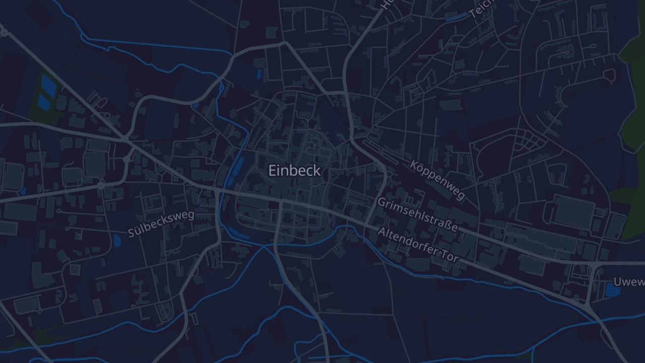 Karte von Einbeck