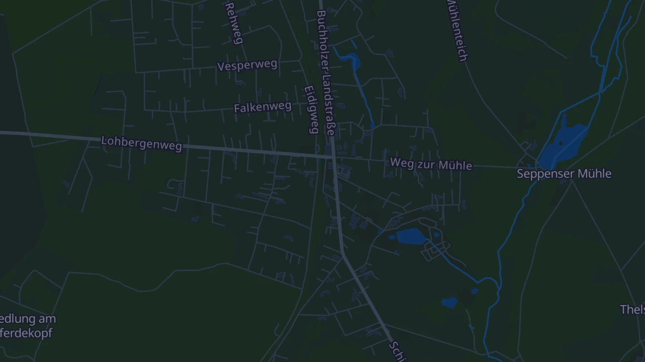 Karte von Buchholz in der Nordheide
