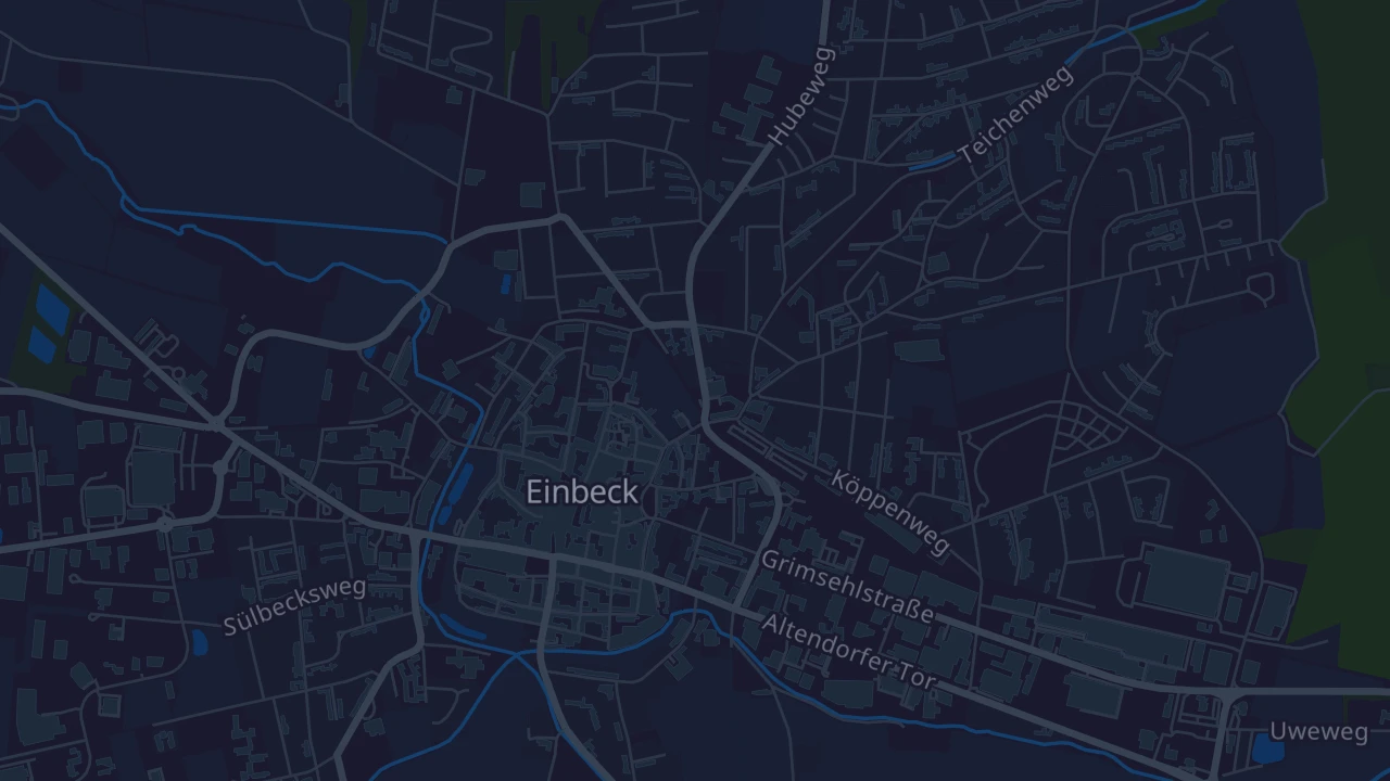 Karte von Einbeck