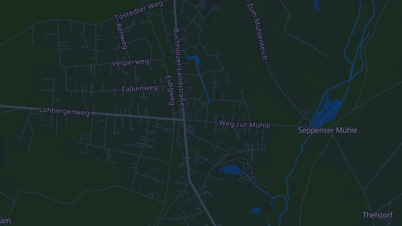 Karte von Buchholz in der Nordheide