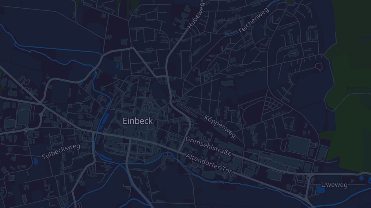 Karte von Einbeck