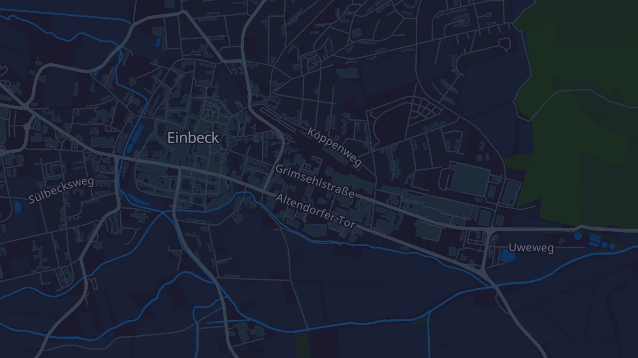 Karte von Einbeck