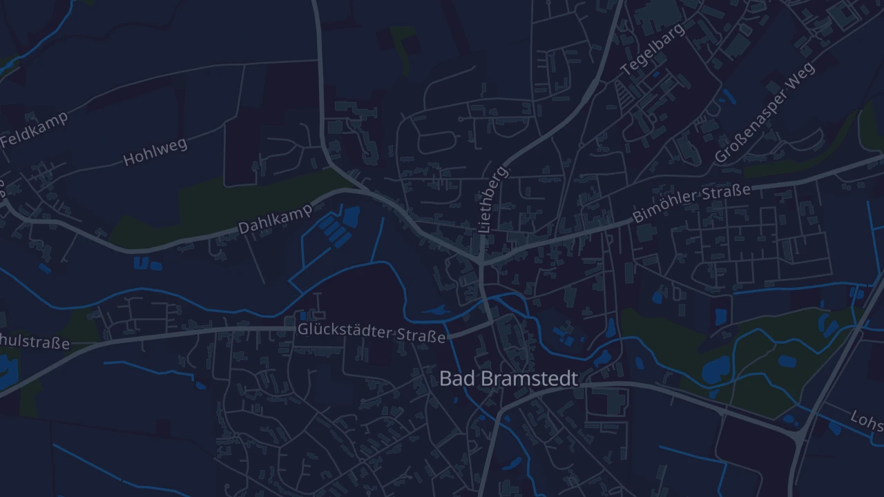 Karte von Bad Bramstedt