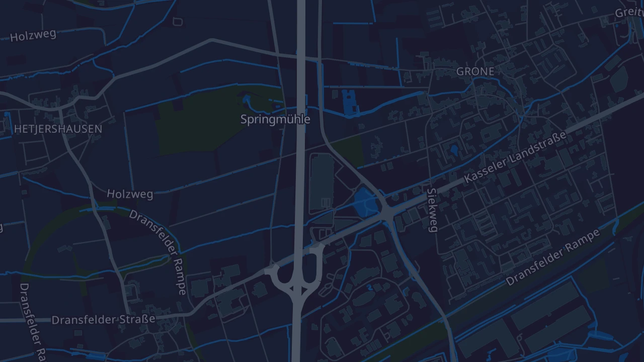 Karte von Göttingen