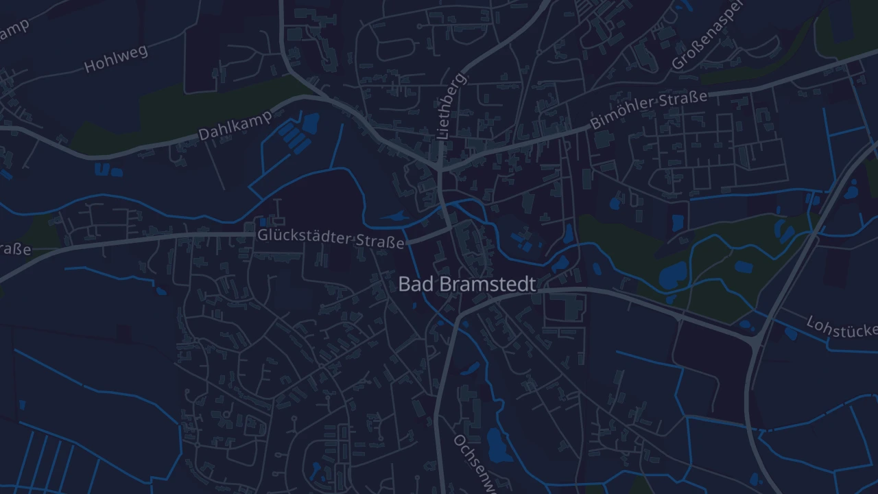 Karte von Bad Bramstedt