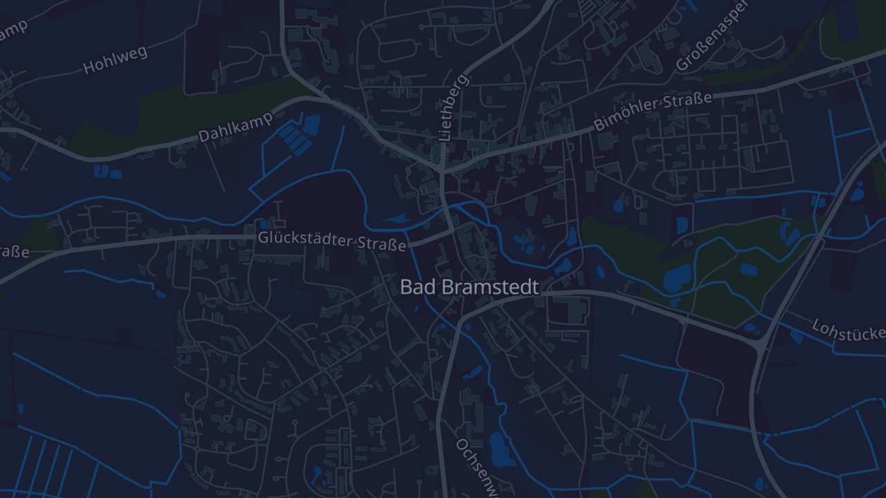 Karte von Bad Bramstedt