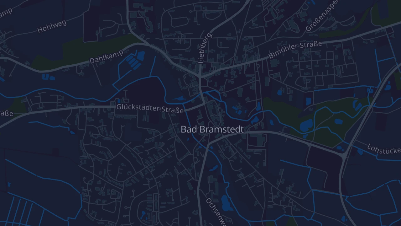 Karte von Bad Bramstedt