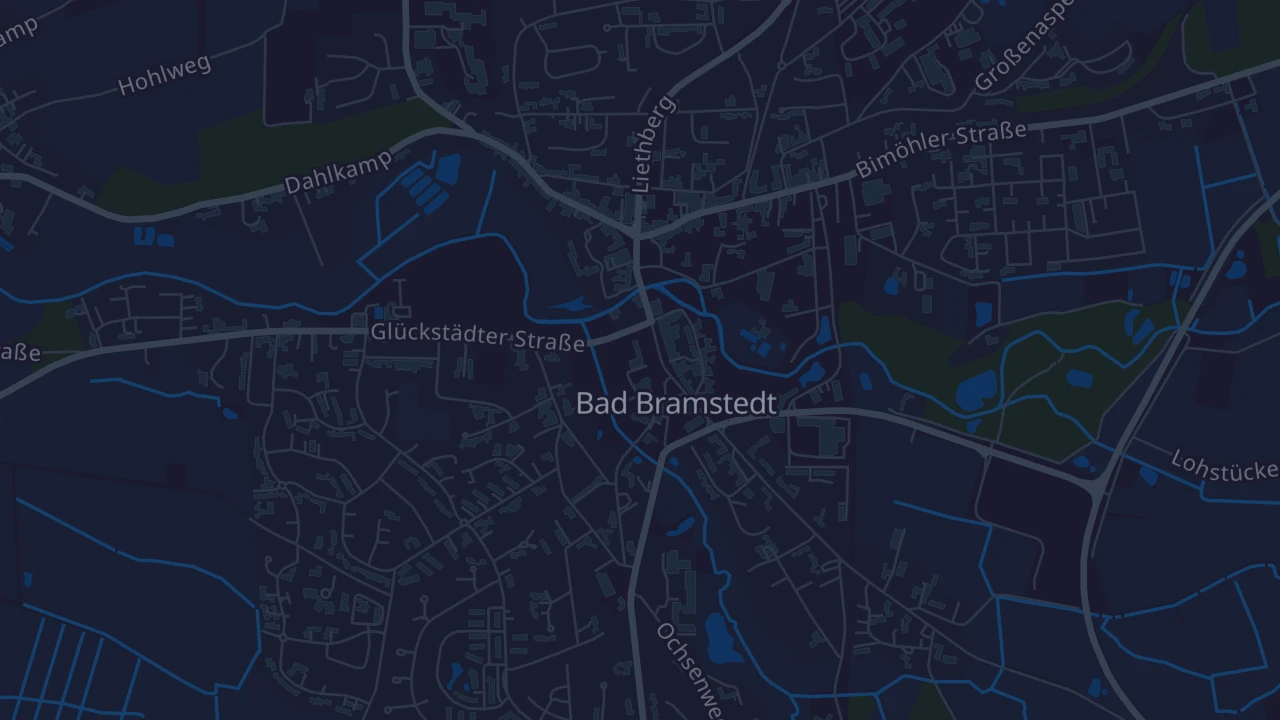 Karte von Bad Bramstedt