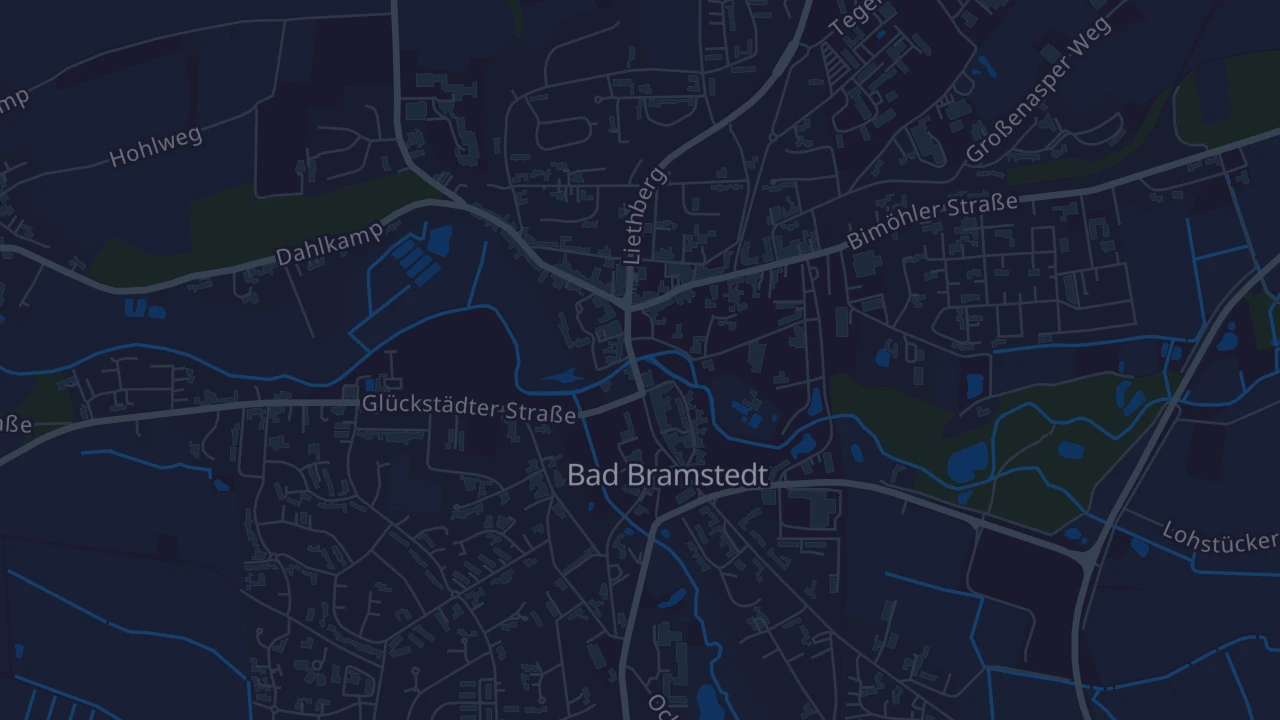 Karte von Bad Bramstedt