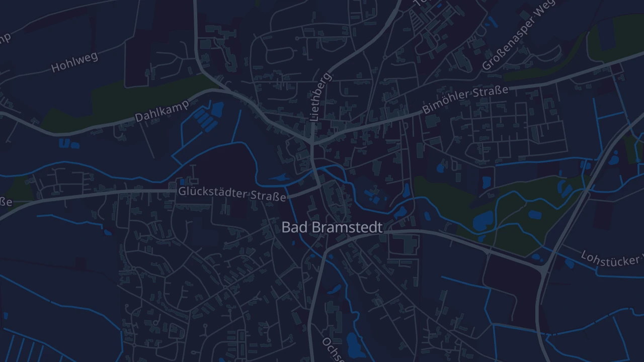 Karte von Bad Bramstedt