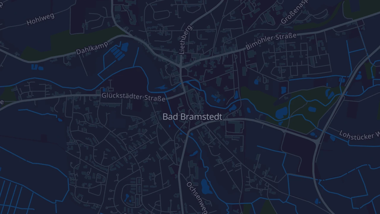 Karte von Bad Bramstedt