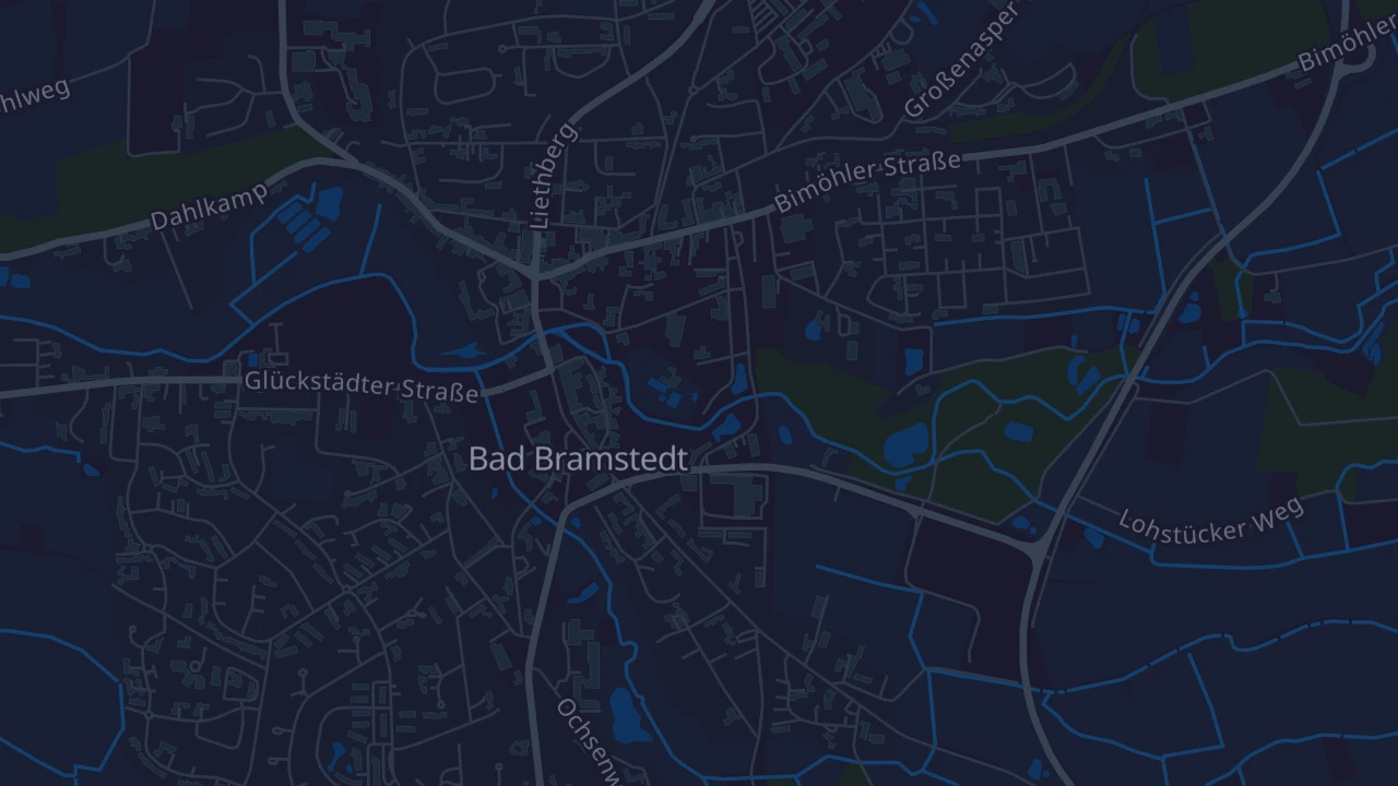 Karte von Bad Bramstedt