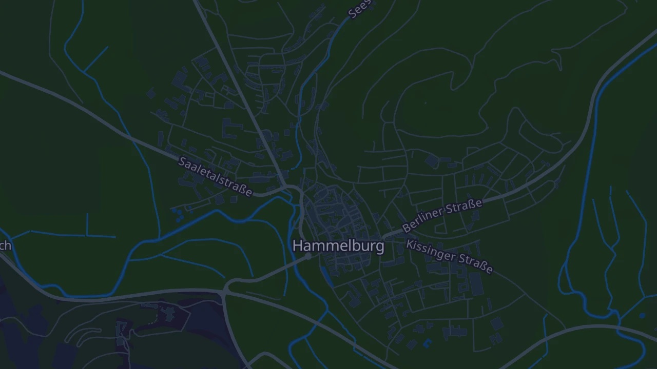 Karte von Hammelburg