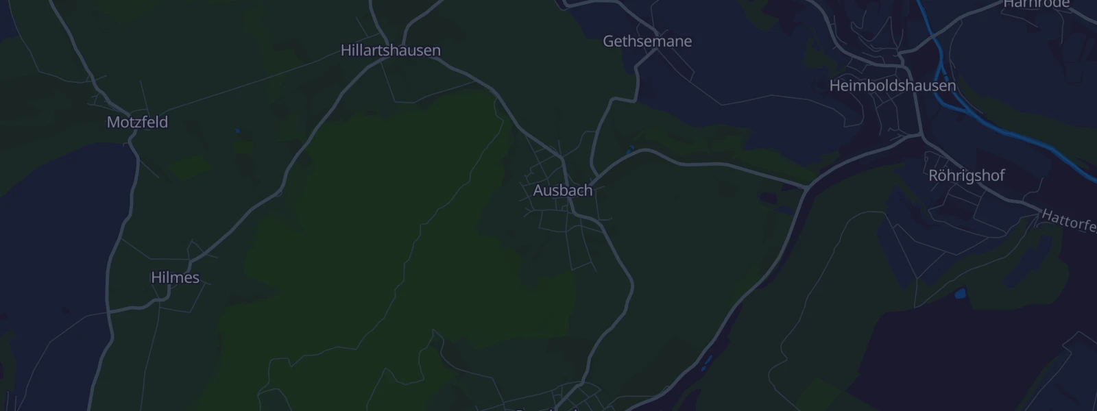 Karte von Hohenroda