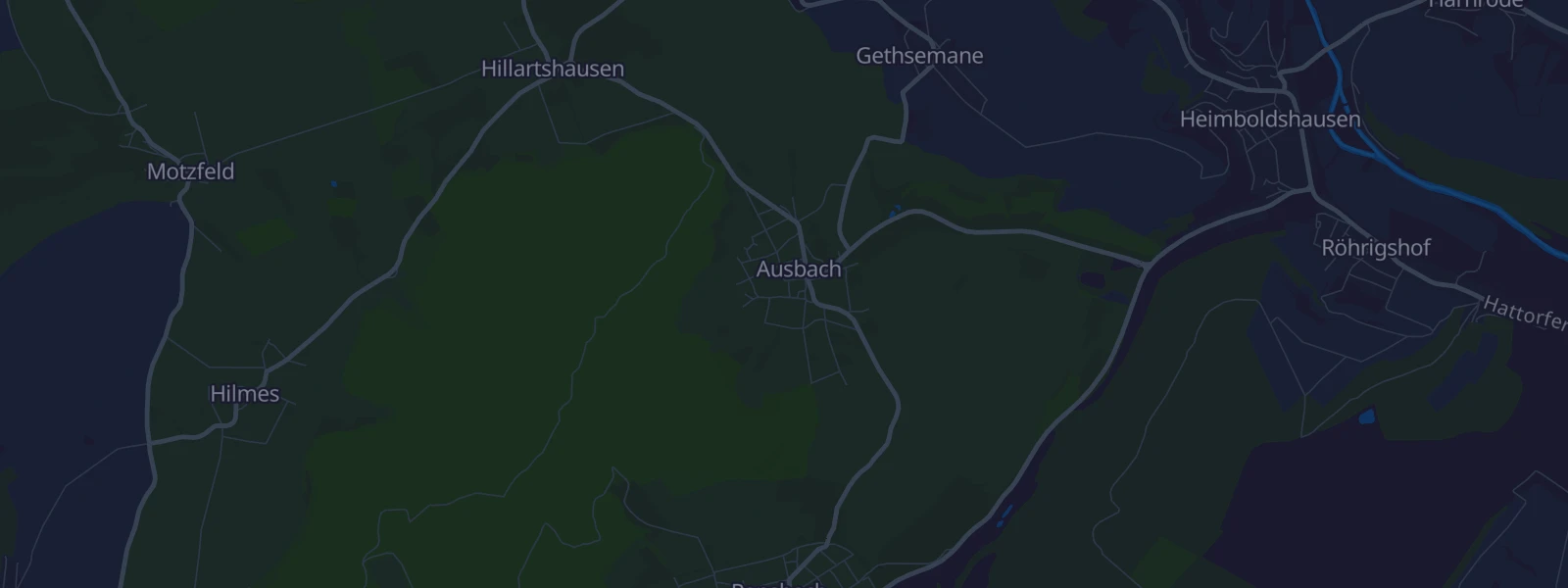 Karte von Hohenroda
