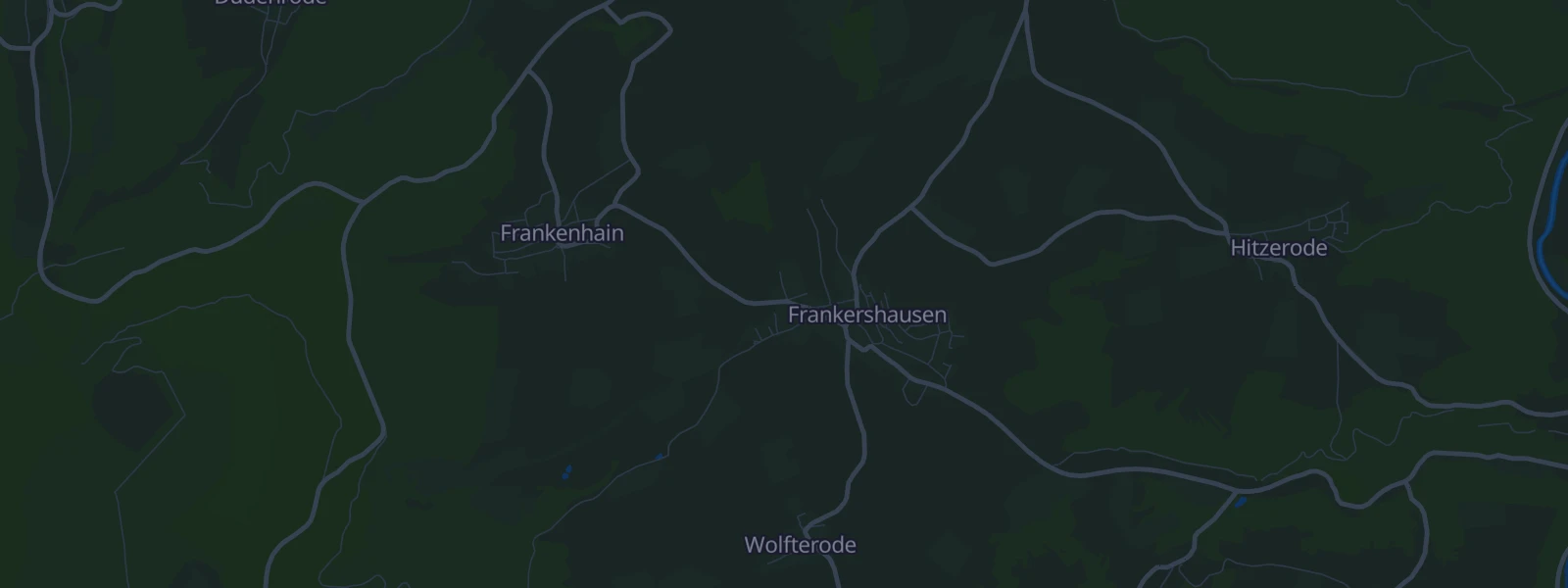 Karte von Berkatal