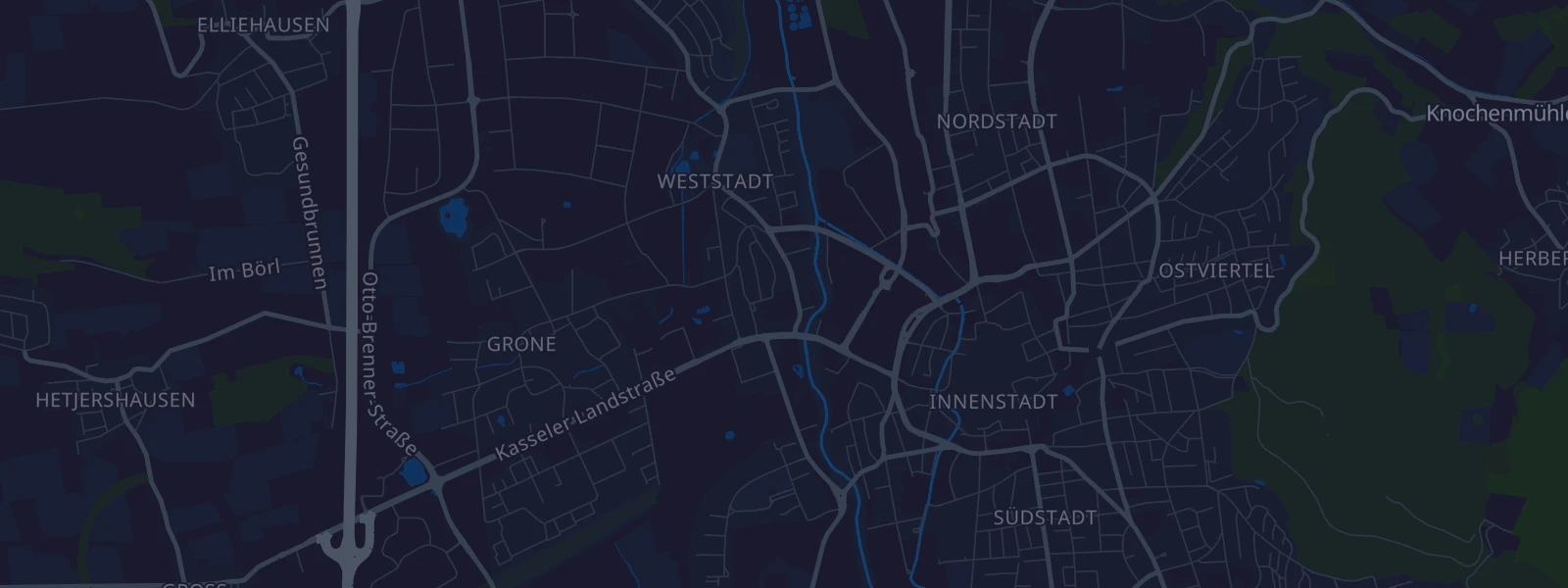Karte von Göttingen
