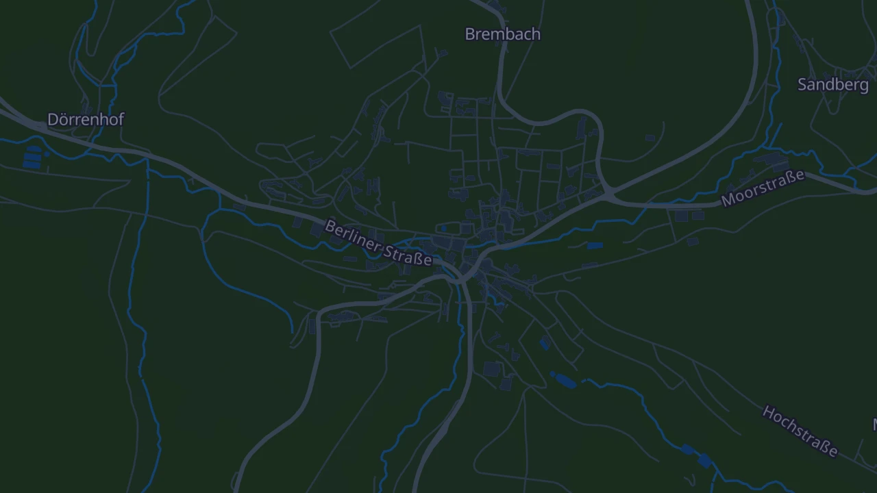 Karte von Gersfeld