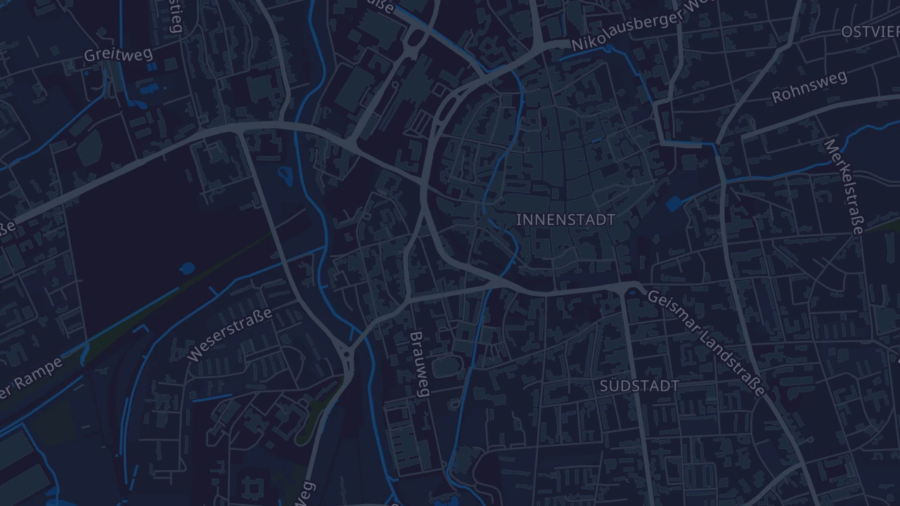 Karte von Göttingen