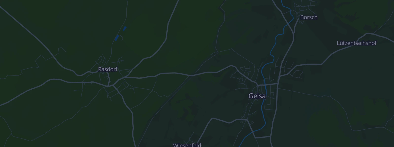 Karte von Geisa