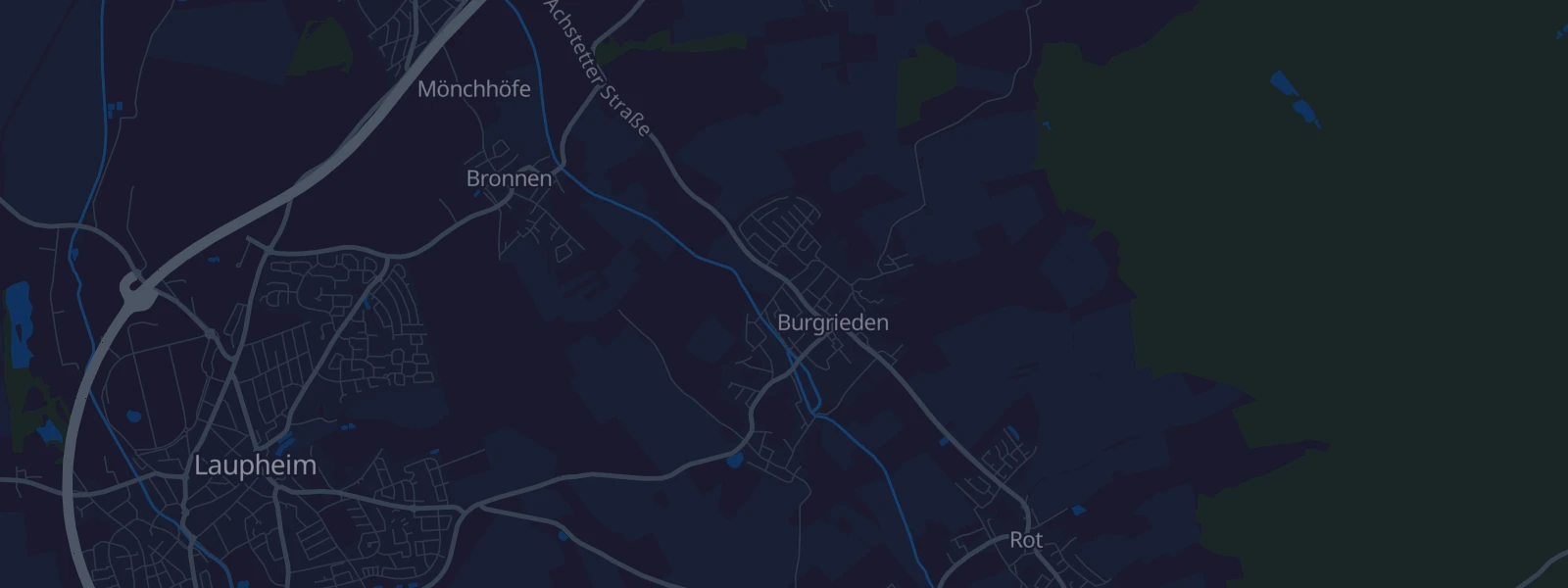 Karte von Burgrieden
