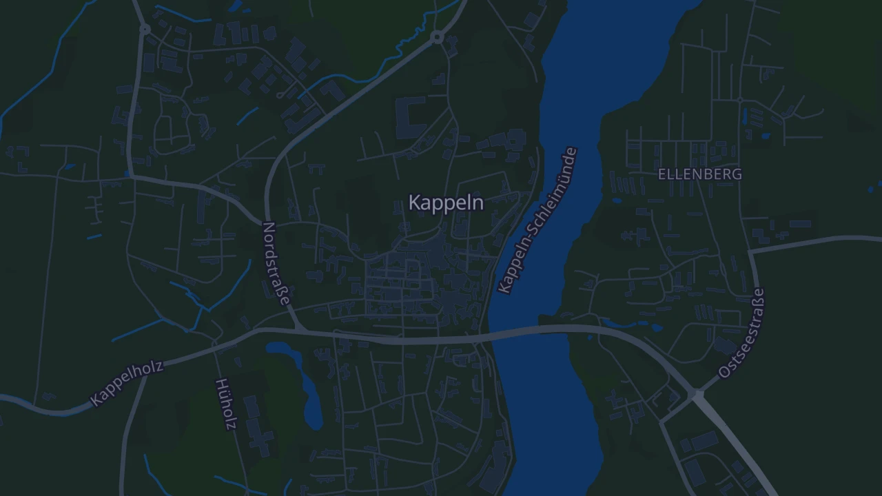 Karte von Kappeln