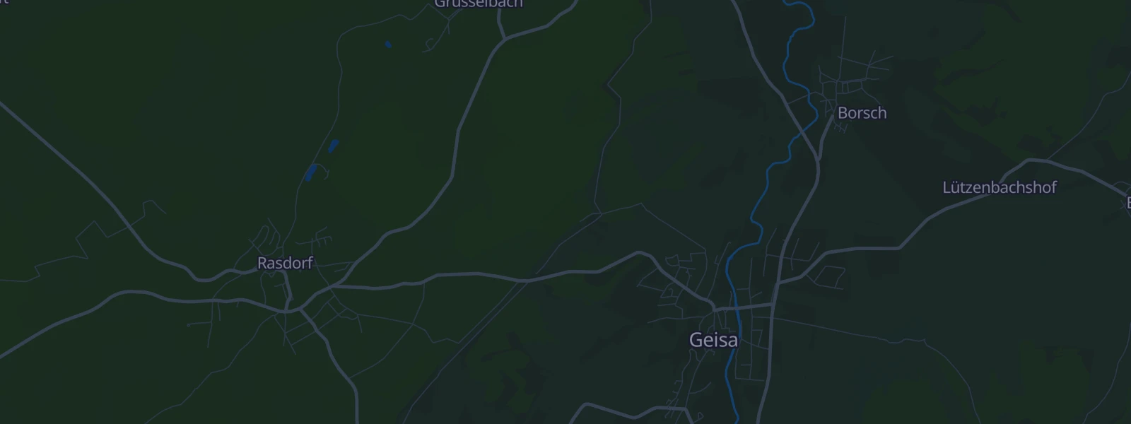 Karte von Rasdorf