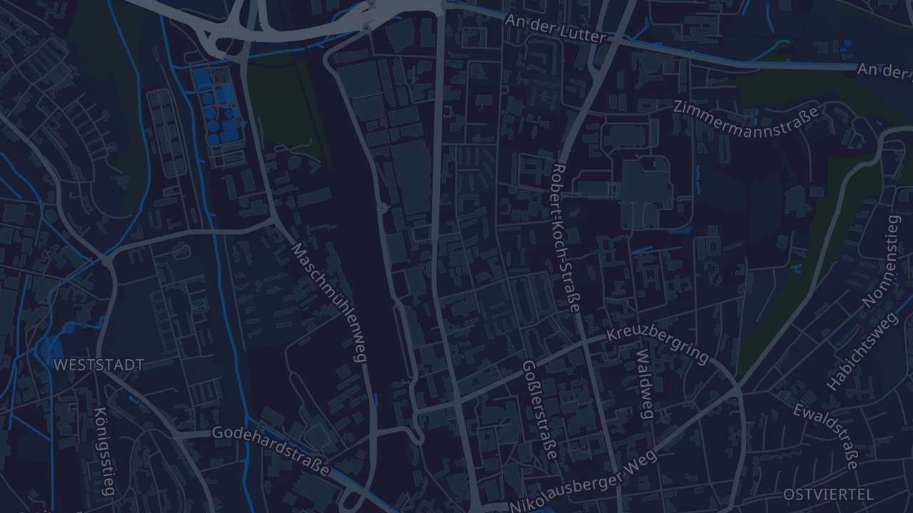 Karte von Göttingen