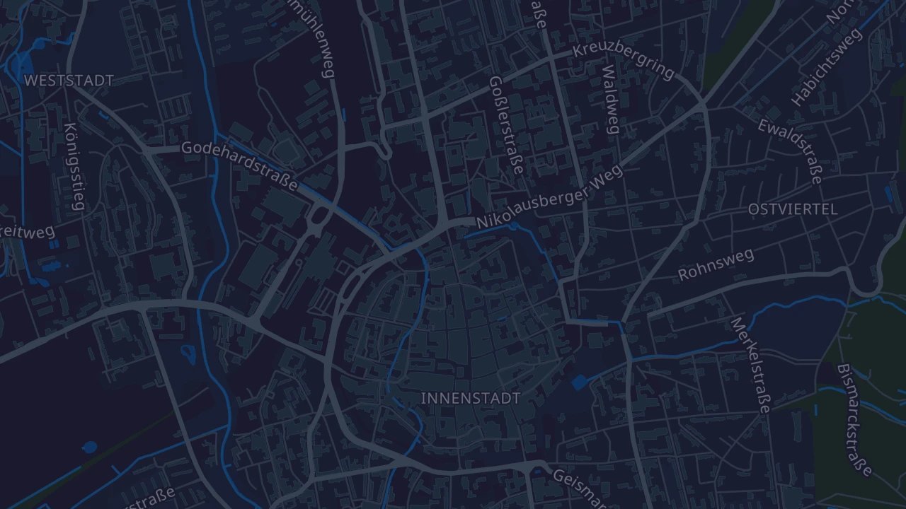 Karte von Göttingen