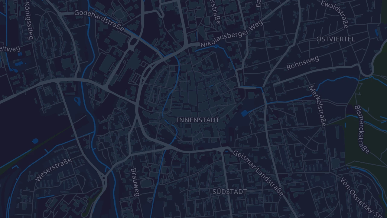 Karte von Göttingen