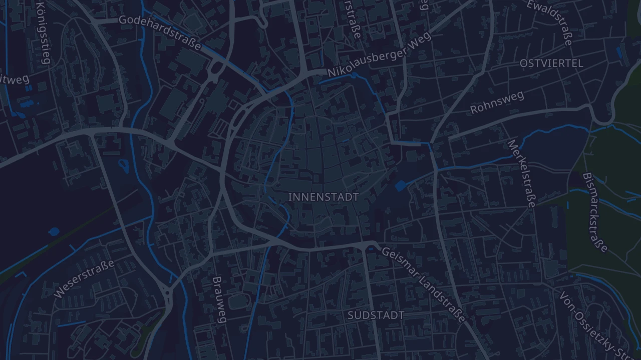 Karte von Göttingen
