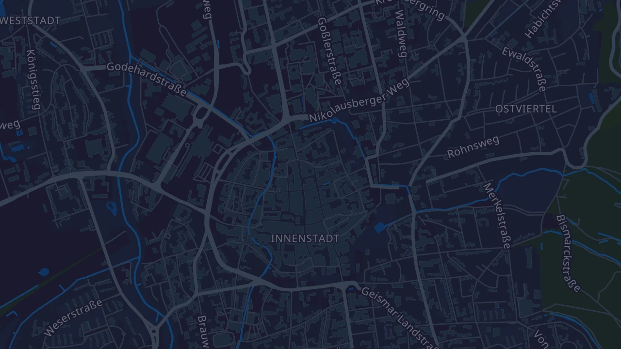 Karte von Göttingen