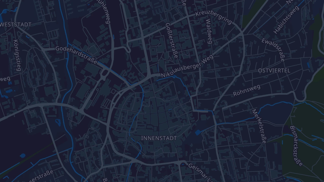 Karte von Göttingen