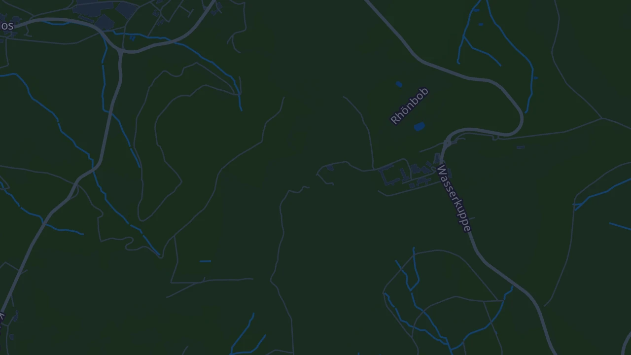 Karte von Gersfeld (Rhön)