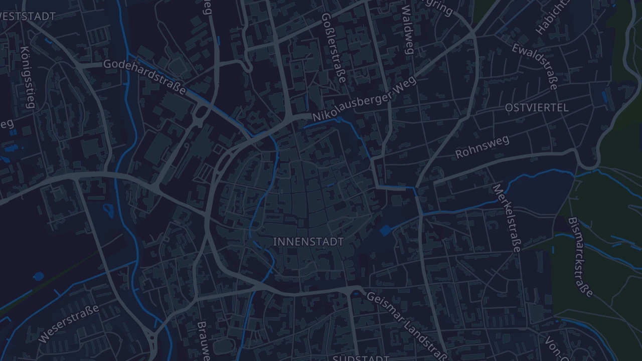 Karte von Göttingen