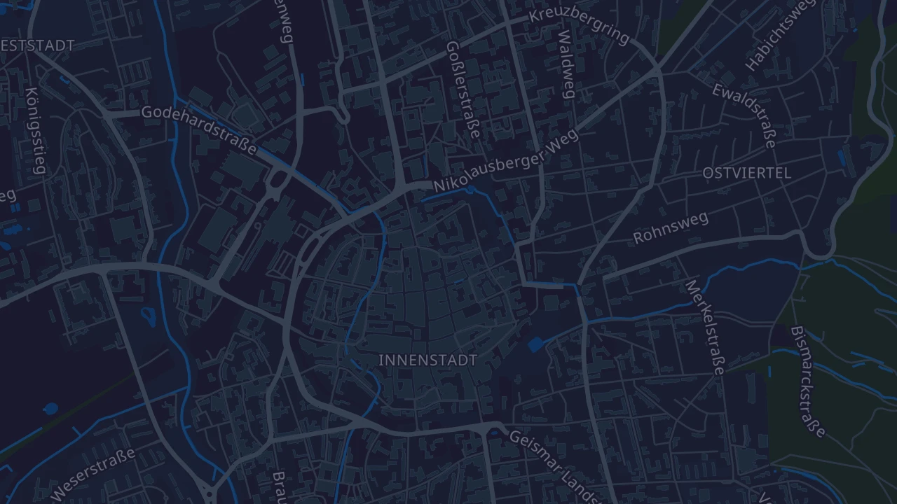 Karte von Göttingen