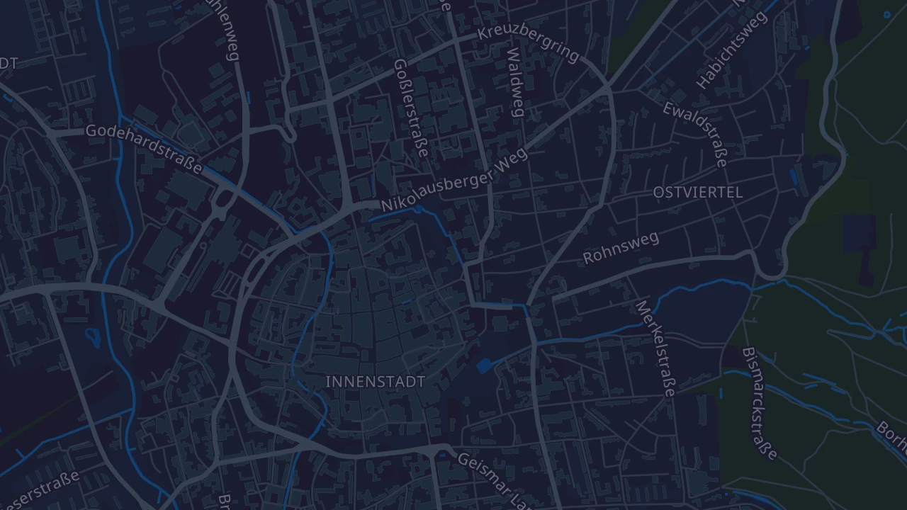 Karte von Göttingen