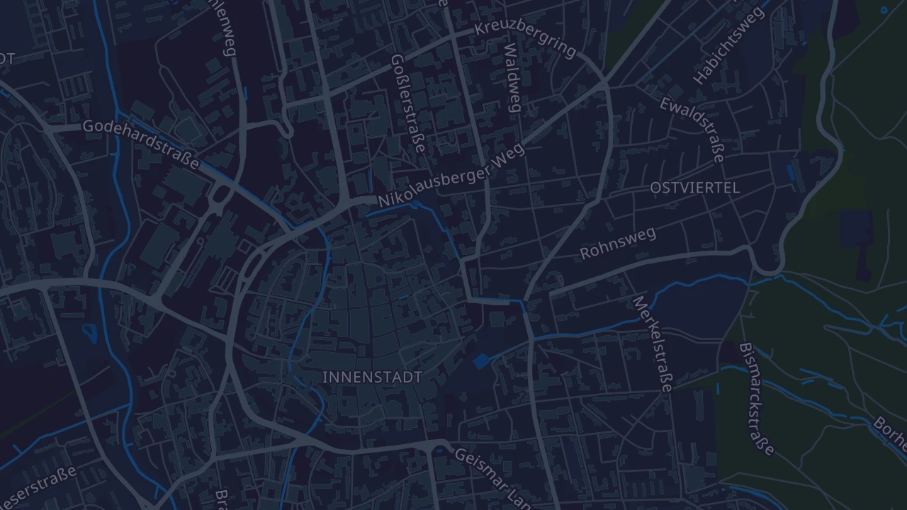 Karte von Göttingen
