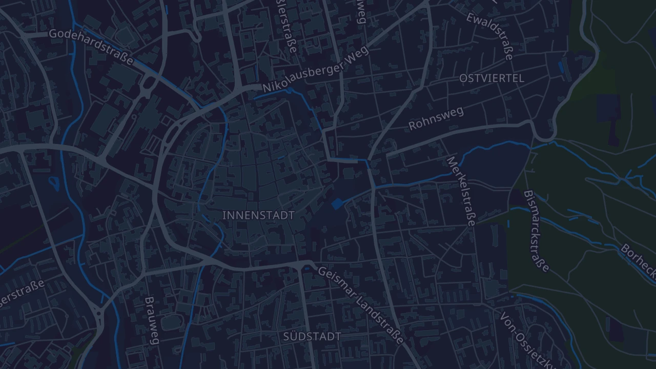 Karte von Göttingen