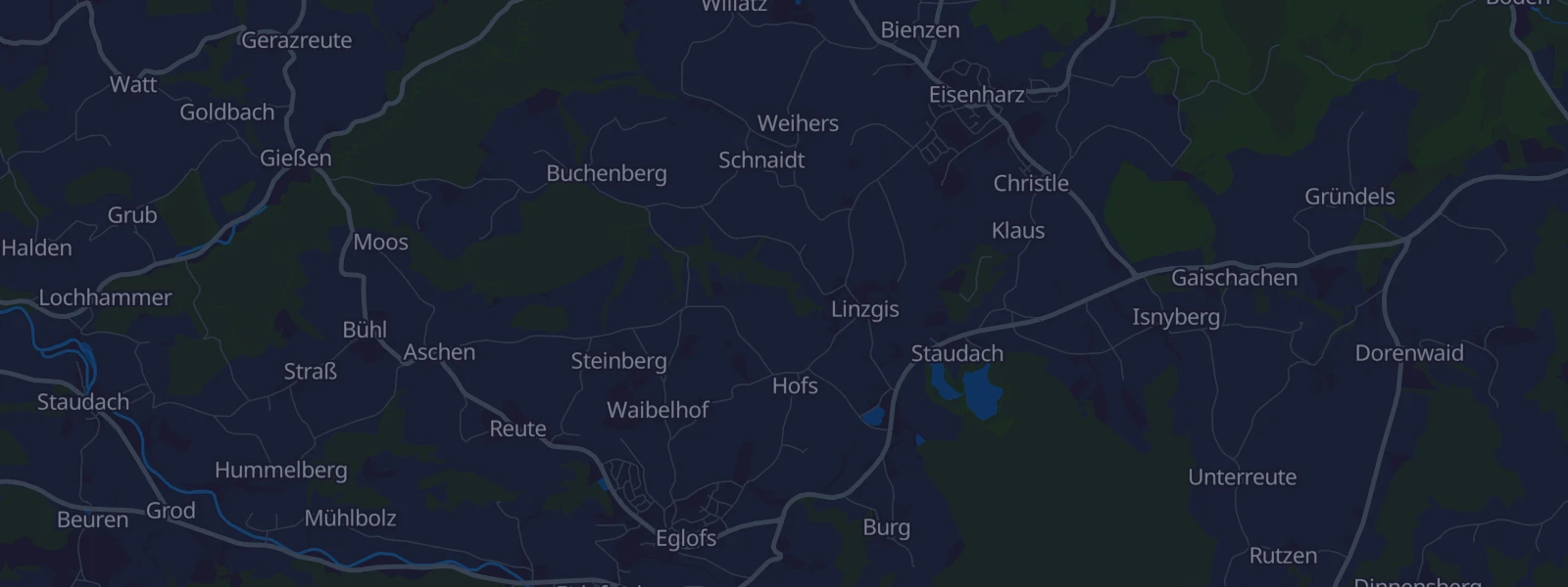 Karte von Argenbühl