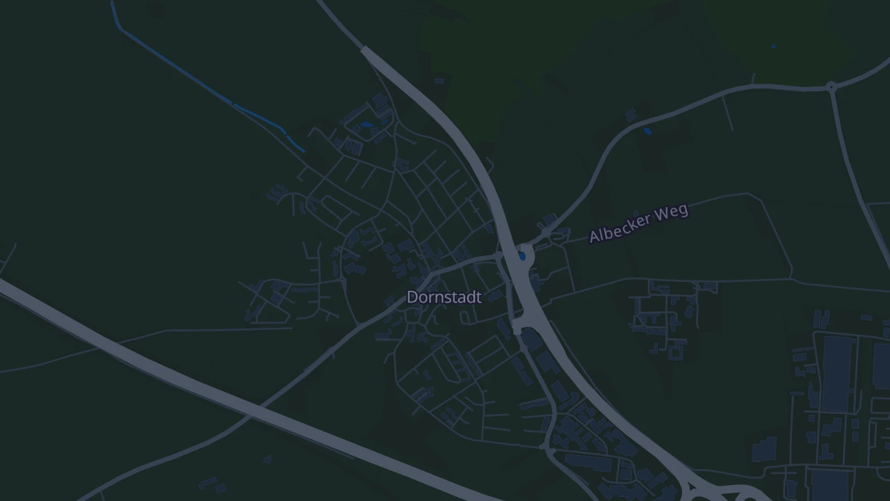 Karte von Dornstadt