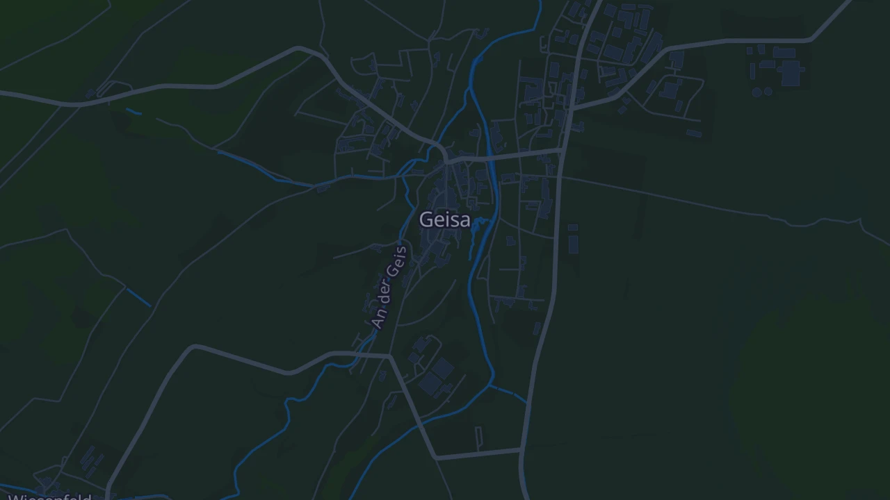 Karte von Geisa