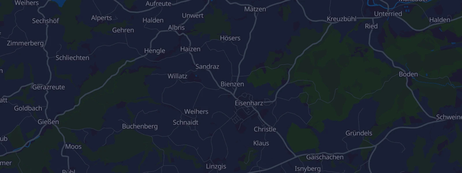 Karte von Argenbühl