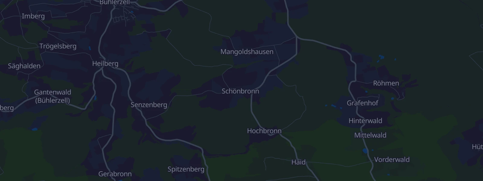 Karte von Bühlerzell