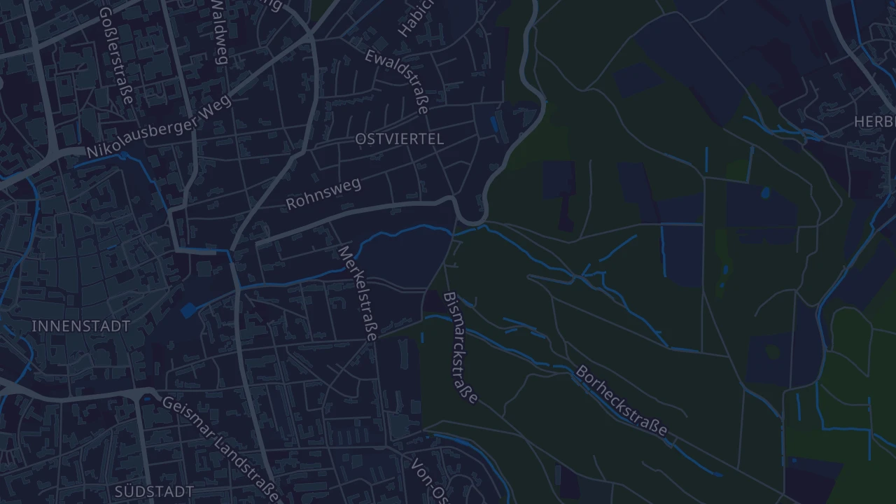 Karte von Göttingen